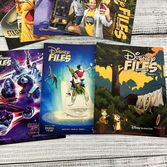 Lot of 16 Disney Files Magazine Disney Vacation Club DVC Walt Disney World - Picture 6 of 9